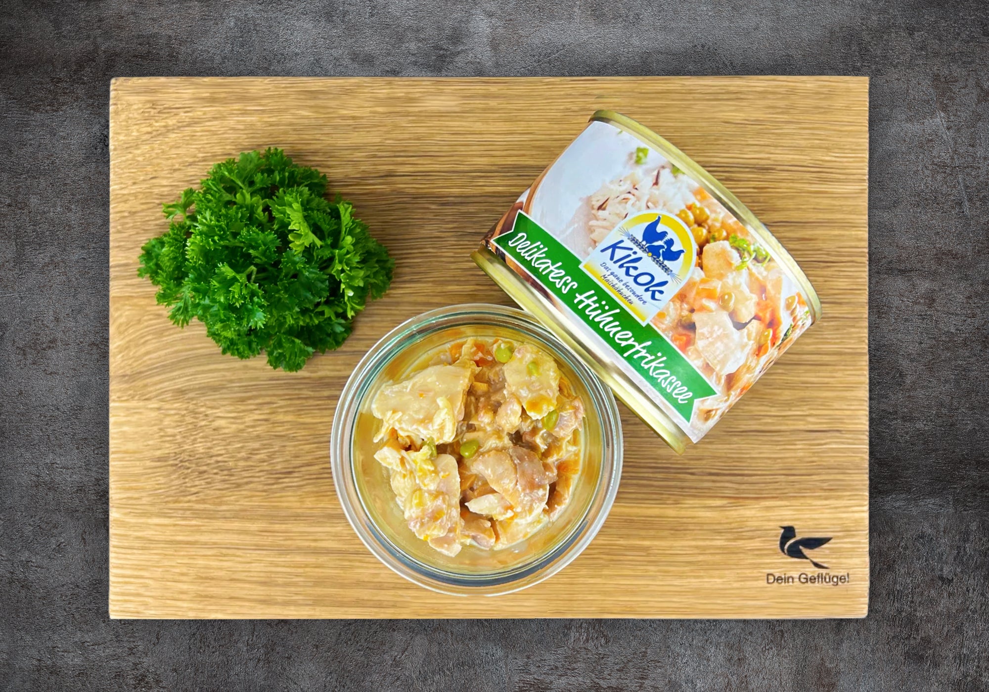 Kikok Hühnerfrikassee